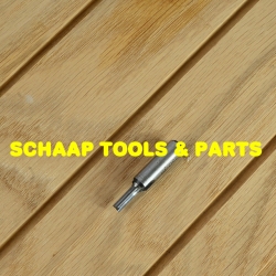 Groeffrees  4mm x 40mm HW-hardmetaal zij- en onderkant snijdend schacht 8mm | 24223-5-04008